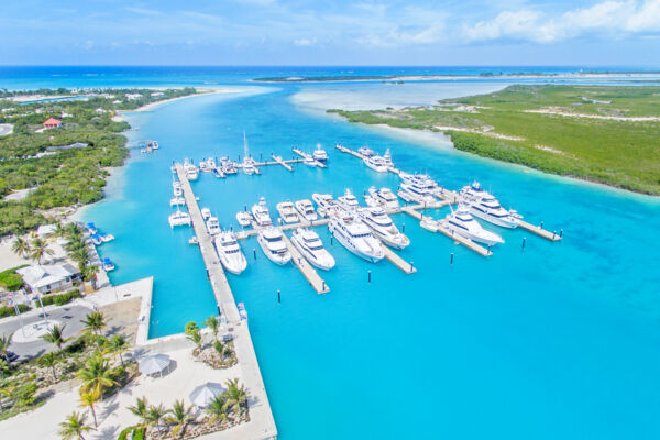 Blue Haven Marina in the Turks and Caicos