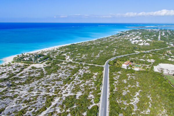 Grace Bay Road and the Leeward Development on Providenciales