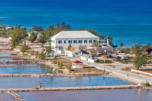 The Harriett White House and Balfour Town on Salt Cay