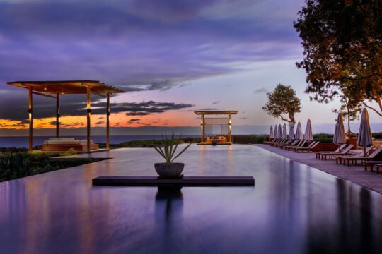 Amanyara at sunset