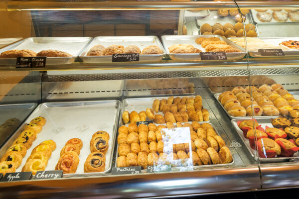 Baked goods at Caicos Bakery