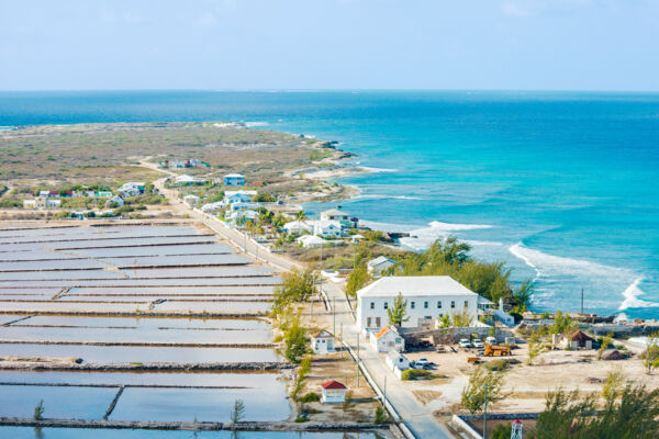 South District and the salinas on Salt Cay