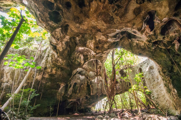 Indian Cave on Middle Caicos