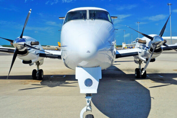 Caicos Express Beechcraft 1900 in the Turks and Caicos