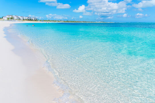 Grace Bay Beach near Coral Gardens on Providenciales