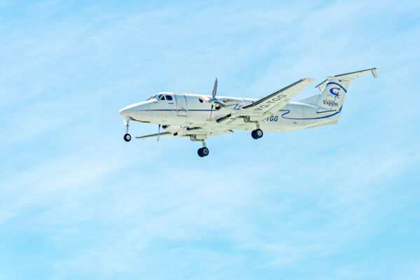 Charter aircraft in Turks and Caicos