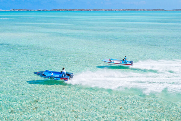 Turks and Caicos conch boats