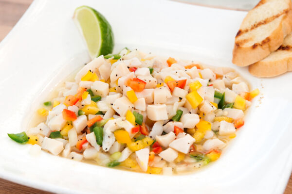 Turks and Caicos conch salad