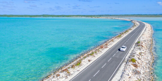 The North Caicos and Middle Caicos Causeway