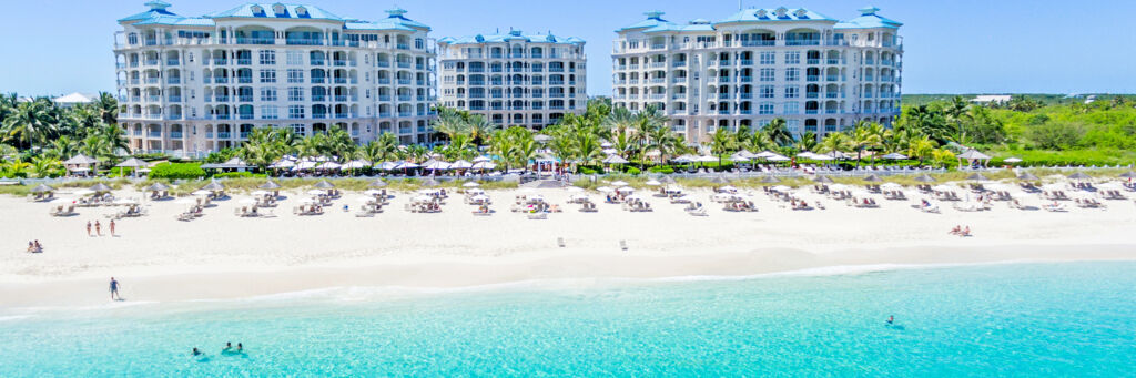 Seven Stars resort on Grace Bay Beach in the Turks and Caicos