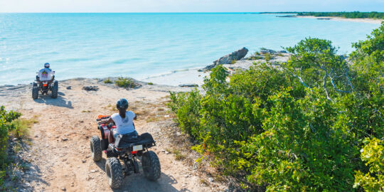 ATV tour in the Turks and Caicos