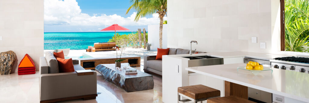 Living room at Beach Kandi Villa