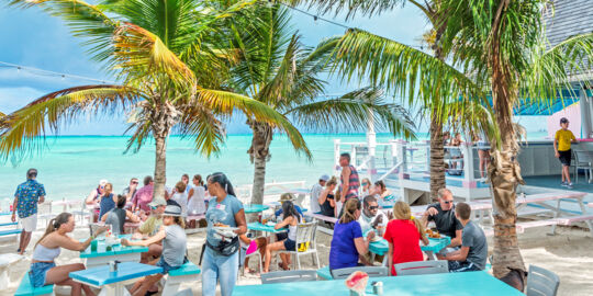 Da Conch Shack restaurant in the Turks and Caicos