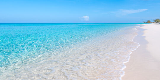 Beautiful swimming weather and water at Governor's Beach