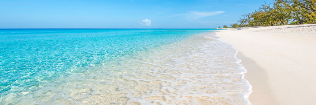 Calm water at Governor's Beach on Grand Turk