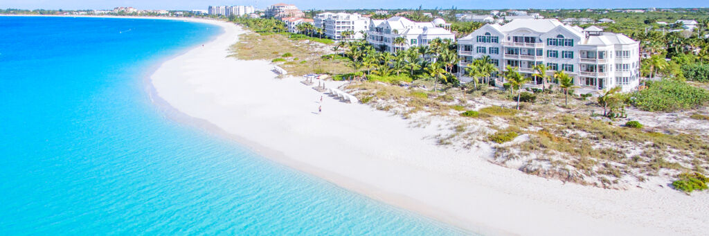 Resorts on Grace Bay Beach in Turks and Caicos