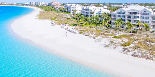 Resorts on Grace Bay Beach in Turks and Caicos