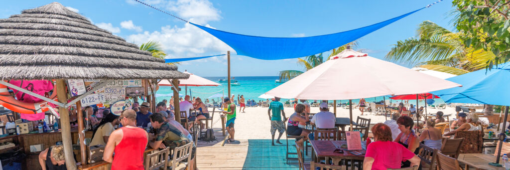 Jack's Shack beach restaurant on Grand Turk