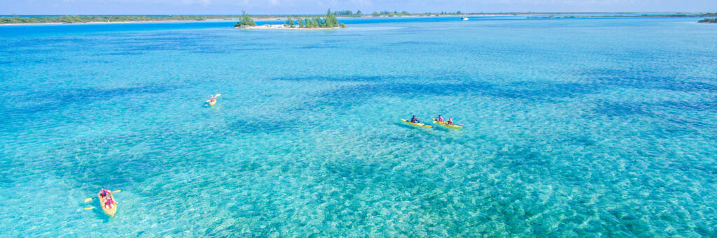 Kayaking in the Turks and Caicos