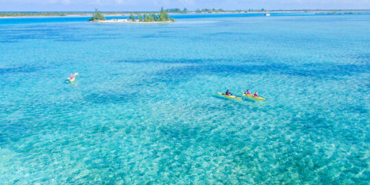 Kayaking in the Turks and Caicos