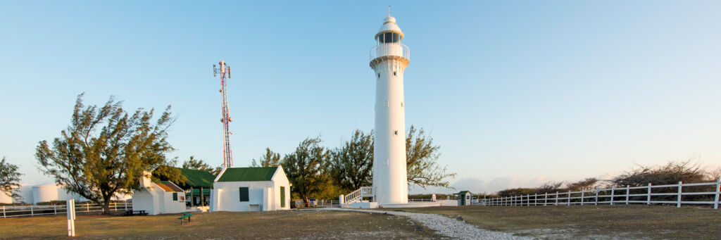 The Grand Turk Lighthouse and surrounding grounds