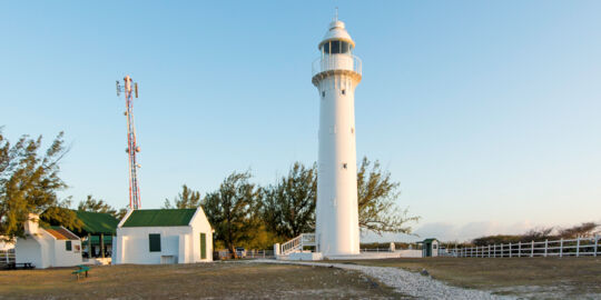 The Grand Turk Lighthouse and surrounding grounds