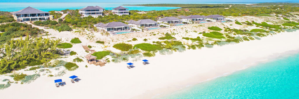 Aerial view of Sailrock Resort