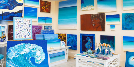 Original paintings in the Turks and Caicos