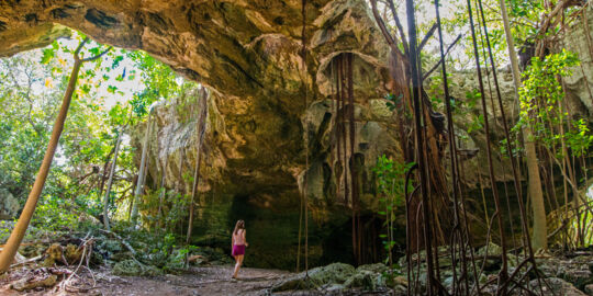 Indian Cave in the Turks and Caicos