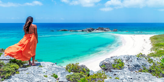 Mudjin Harbour in the Turks and Caicos