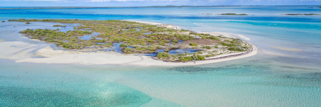 Bell Sound and Plandon Cay Cut in the Turks and Caicos