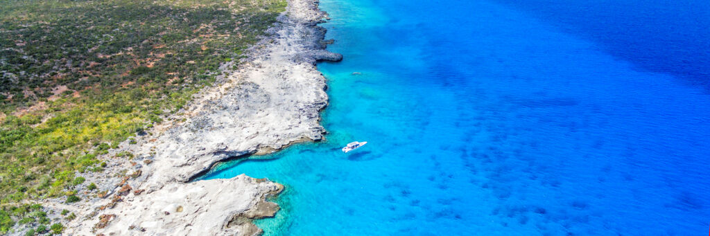 The West Caicos Marine National Park in the Turks and Caicos