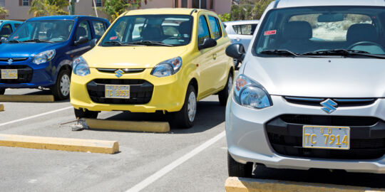 Economy rental cars near the Providenciales International Airport