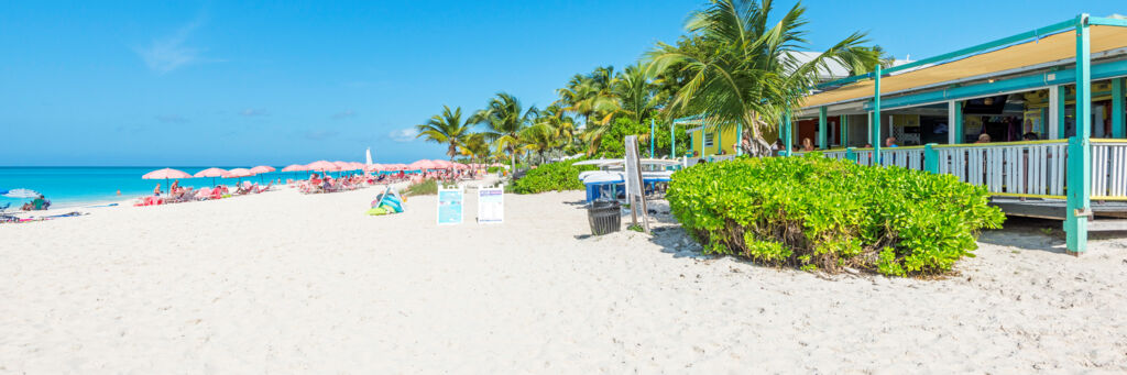 Ricky's on the Beach restaurant in Turks and Caicos