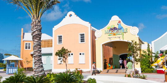 Shops and the Margaritaville at the Grand Turk Cruise Center 
