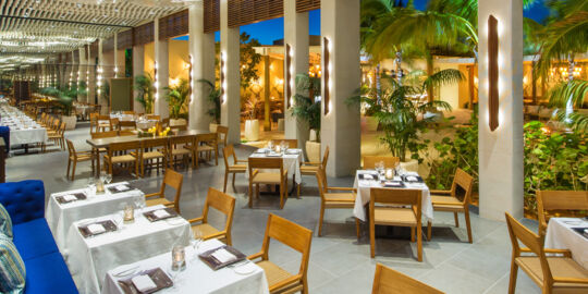 SUI-REN restaurant in the Turks and Caicos