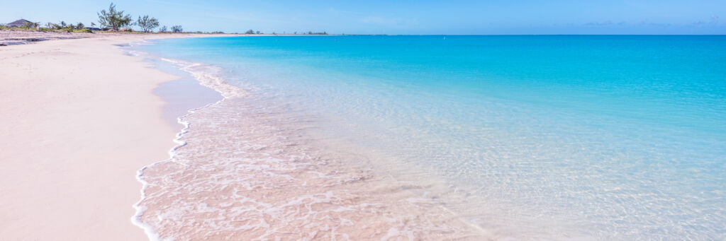 Beach at the Meridian Club at Pine Cay in the Turks and Caicos.