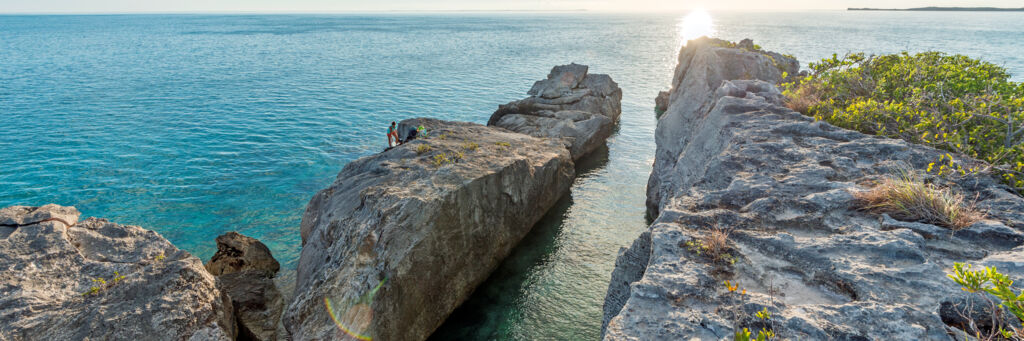 Turtle Rock in the Turks and Caicos