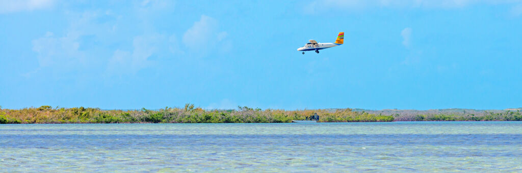 Twin Otter aircraft in Turks and Caicos