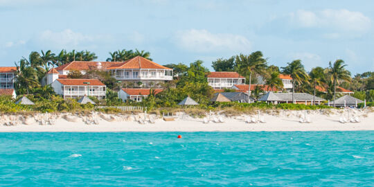 The secluded Parrot Cay Resort in the Turks and Caicos