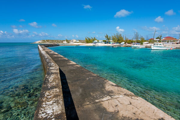 Deane's Dock on Salt Cay