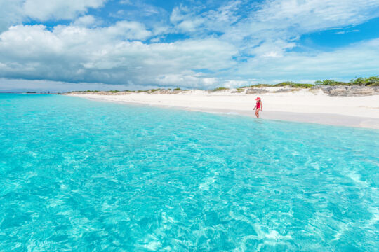 Water Cay beach