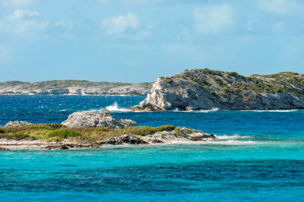 Dove Cay and Long Cay in the Admiral Cockburn Land and Sea National Park