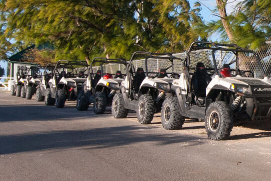 Rental buggies at Grand Turk