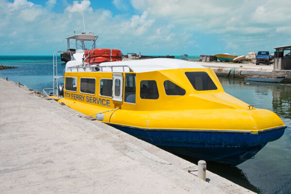 Caribbean Cruisin' passenger ferry at Cockburn Harbour on South Caicos