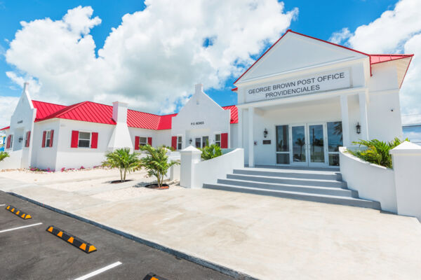 The George Brown Post Office on Providenciales