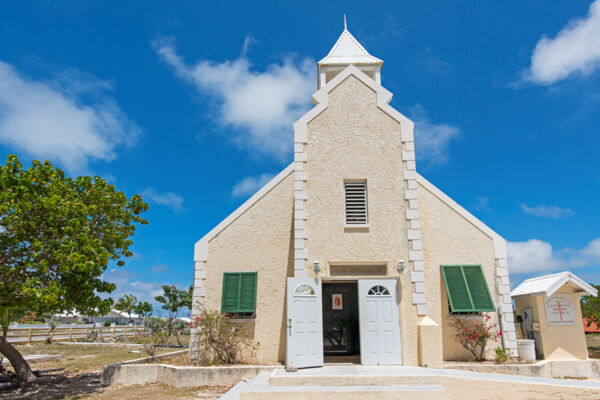 Holy Cross Church in the Turks and Caicos Islands