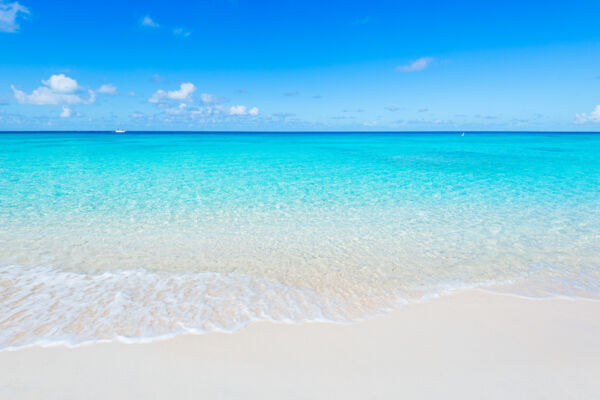 Beautiful beach at Grand Turk in the Turks and Caicos