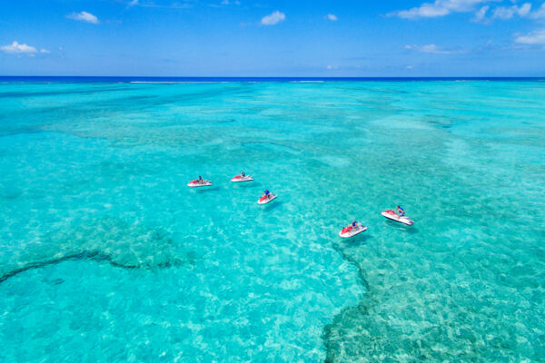 Jet ski tour in the Turks and Caicos