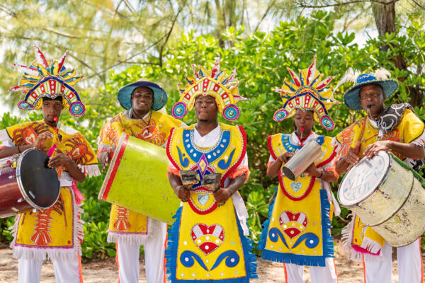Junkanoo band Turks and Caicos.